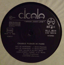 Carica l'immagine nel visualizzatore di Gallery, Charlie Parker : "In Paris" (LP, Comp)
