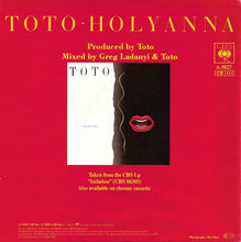 Carica l&#39;immagine nel visualizzatore di Gallery, Toto : Holyanna (7&quot;, Single)
