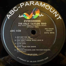 Carica l&#39;immagine nel visualizzatore di Gallery, Billy Taylor Trio : Evergreens (LP, Album)
