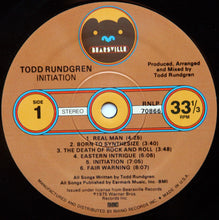 Carica l'immagine nel visualizzatore di Gallery, Todd Rundgren : Initiation (LP, Album, RE, RM, DMM)
