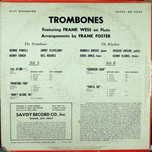 Carica l&#39;immagine nel visualizzatore di Gallery, Frank Wess, Henry Coker, Bill Hughes (2), Jimmy Cleveland, Benny Powell : Trombones (LP, Album, Mono)
