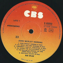 Carica l'immagine nel visualizzatore di Gallery, Bob Dylan : John Wesley Harding (LP, Album, RE)
