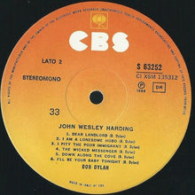 Carica l'immagine nel visualizzatore di Gallery, Bob Dylan : John Wesley Harding (LP, Album, RE)
