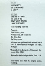 Carica l'immagine nel visualizzatore di Gallery, The Dave Brubeck Quartet : Jazz Goes To College (LP, Album, Mono, RE, RM)
