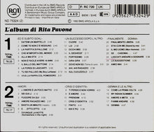 Carica l&#39;immagine nel visualizzatore di Gallery, Rita Pavone : L&#39;Album Di Rita Pavone (2xCD, Comp)
