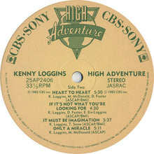 Carica l&#39;immagine nel visualizzatore di Gallery, Kenny Loggins : High Adventure (LP, Album)
