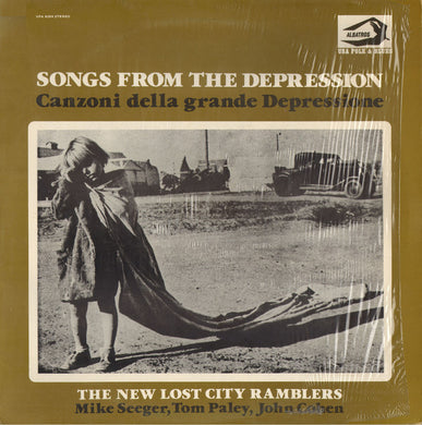 The New Lost City Ramblers : Songs From The Depression = Canzoni Della Grande Depressione (LP, Album)