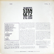 Carica l&#39;immagine nel visualizzatore di Gallery, Stan Getz, Zoot Sims &amp; Al Cohn : The Brothers (LP, Comp, RE)
