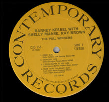 Carica l&#39;immagine nel visualizzatore di Gallery, Barney Kessel With Shelly Manne, Ray Brown : The Poll Winners (LP, Album, RE)
