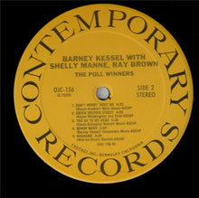 Carica l&#39;immagine nel visualizzatore di Gallery, Barney Kessel With Shelly Manne, Ray Brown : The Poll Winners (LP, Album, RE)
