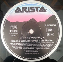 Carica l&#39;immagine nel visualizzatore di Gallery, Dionne Warwick : Dionne Warwick Sings Cole Porter (LP, Album)
