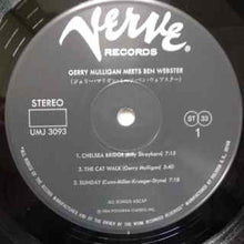 Carica l&#39;immagine nel visualizzatore di Gallery, Gerry Mulligan, Ben Webster : Gerry Mulligan Meets Ben Webster (LP, Album, RE)
