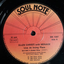 Carica l'immagine nel visualizzatore di Gallery, Ellen Christi (2) With Menage (8) : Live At Irving Plaza (LP, Album)
