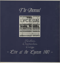 Carica l&#39;immagine nel visualizzatore di Gallery, The Damned : Mindless, Directionless, Energy. - Live At The Lyceum 1981 - (LP)
