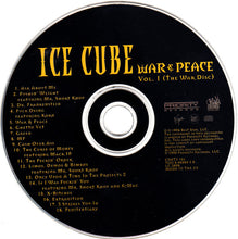 Carica l'immagine nel visualizzatore di Gallery, Ice Cube : War &amp; Peace Vol. 1 (The War Disc) (CD, Album)
