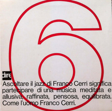 Franco Cerri Quartet* : 6 (LP, Album, Mono, Gat)