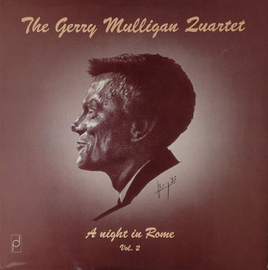 Gerry Mulligan Quartet Featuring Art Farmer : A Night In Rome Vol. 2 (LP)