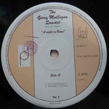 Carica l&#39;immagine nel visualizzatore di Gallery, Gerry Mulligan Quartet Featuring Art Farmer : A Night In Rome Vol. 2 (LP)
