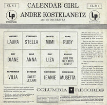 Carica l&#39;immagine nel visualizzatore di Gallery, André Kostelanetz And His Orchestra : Calendar Girl (LP)
