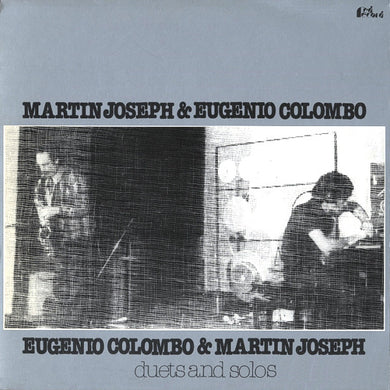 Martin Joseph & Eugenio Colombo : Duets And Solos (LP, Album)