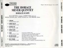 Carica l&#39;immagine nel visualizzatore di Gallery, The Horace Silver Quintet : Horace-Scope (CD, Album, Promo, RE)

