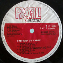 Carica l&#39;immagine nel visualizzatore di Gallery, Fabrizio De André : Fabrizio De André (LP, Comp)
