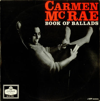 Carmen McRae : Book Of Ballads (LP, Album, Mono)