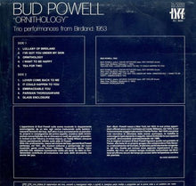 Carica l'immagine nel visualizzatore di Gallery, Bud Powell : Ornithology - Trio Performances From Birdland: 1953 (LP, Album)
