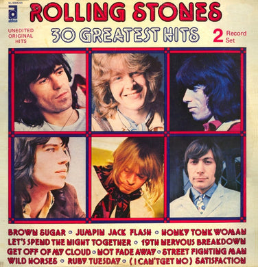 Rolling Stones* : 30 Greatest Hits (2xLP, Comp)
