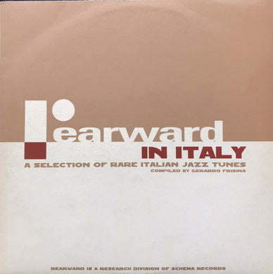 Various : Rearward In Italy / A Selection Of Rare Italian Jazz Tunes (2xLP, Comp)