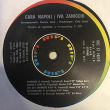 Carica l'immagine nel visualizzatore di Gallery, Iva Zanicchi : Cara Napoli (LP, Album, Gat)
