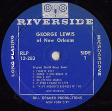 Carica l&#39;immagine nel visualizzatore di Gallery, George Lewis (2) With Eclipse Alley Five And The Original Zenith Brass Band : George Lewis Of New Orleans (LP, Comp, Mono)
