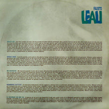 Carica l&#39;immagine nel visualizzatore di Gallery, Fausto Leali : Non C&#39;è Neanche Il Coro (LP, Album)
