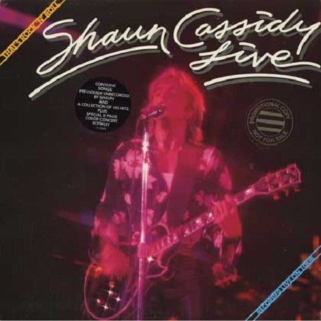 Shaun Cassidy : Live - That's Rock'N Roll (LP, Album)