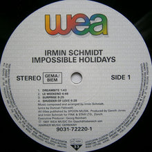 Carica l&#39;immagine nel visualizzatore di Gallery, Irmin Schmidt : Impossible Holidays (LP, Album)
