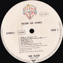 Carica l&#39;immagine nel visualizzatore di Gallery, Rickie Lee Jones : Rickie Lee Jones (LP, Album, RE)
