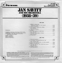 Carica l&#39;immagine nel visualizzatore di Gallery, Jan Savitt And His Orchestra : Jan Savitt And His Orchestra (1938-39). Selections Never Before On Record (LP, Comp)
