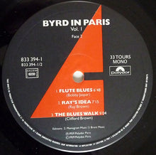 Carica l&#39;immagine nel visualizzatore di Gallery, Donald Byrd : Byrd In Paris Volume I (LP, Album, Mono, RE)
