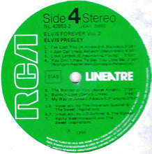 Carica l&#39;immagine nel visualizzatore di Gallery, Elvis Presley : Elvis Forever, Vol. 2 (2xLP, Comp, Gat)
