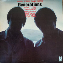 Carica l&#39;immagine nel visualizzatore di Gallery, Pepper Adams, Frank Foster : Generations (LP, Album)
