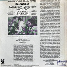 Carica l&#39;immagine nel visualizzatore di Gallery, Pepper Adams, Frank Foster : Generations (LP, Album)
