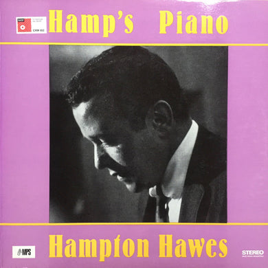 Hampton Hawes : Hamp's Piano (LP, Album, RE)