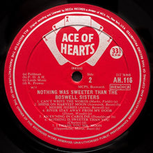 Carica l&#39;immagine nel visualizzatore di Gallery, The Boswell Sisters : Nothing Was Sweeter Than The Boswell Sisters (LP, Comp, Mono)
