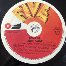 Carica l&#39;immagine nel visualizzatore di Gallery, Gino Paoli : Sempre (LP, Album)
