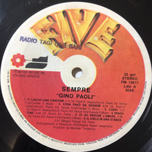 Carica l&#39;immagine nel visualizzatore di Gallery, Gino Paoli : Sempre (LP, Album)
