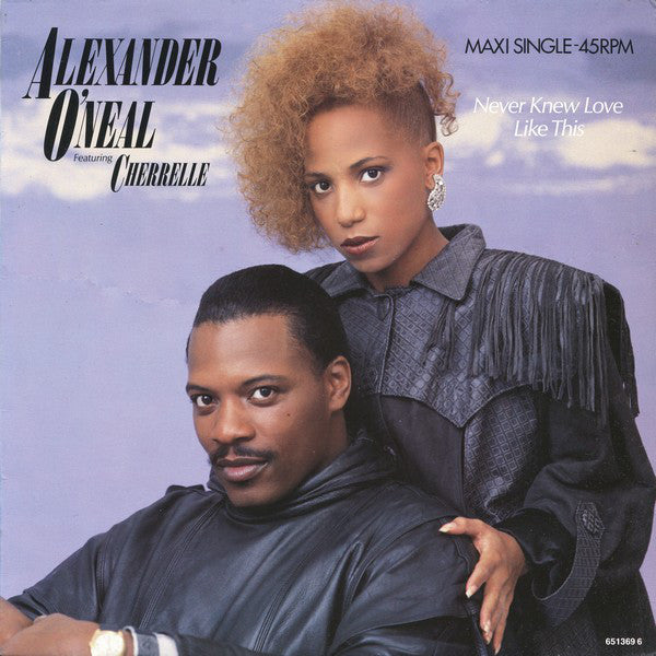 Alexander O'Neal Featuring Cherrelle : Never Knew Love Like This (12