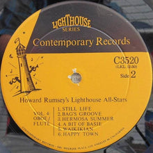 Carica l&#39;immagine nel visualizzatore di Gallery, Howard Rumsey&#39;s Lighthouse All-Stars : Volume 4, Oboe/Flute (LP, Album, Mono)
