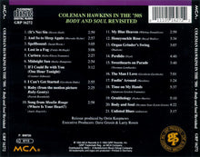 Carica l&#39;immagine nel visualizzatore di Gallery, Coleman Hawkins : In The 50&#39;s: Body &amp; Soul Revisited  (CD, Comp, RM)
