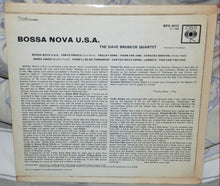 Carica l'immagine nel visualizzatore di Gallery, The Dave Brubeck Quartet : Bossa Nova U.S.A (LP, Album, Mono)
