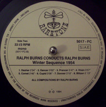 Carica l&#39;immagine nel visualizzatore di Gallery, Ralph Burns : Ralph Burns Conducts Ralph Burns (Free Forms &amp; Winter Sequence 1951 - 1954) (LP, Comp, Mono, RE)
